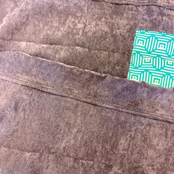 Lovesac Side cover: Amethyst Corded Velvet - Picture 3 of 4